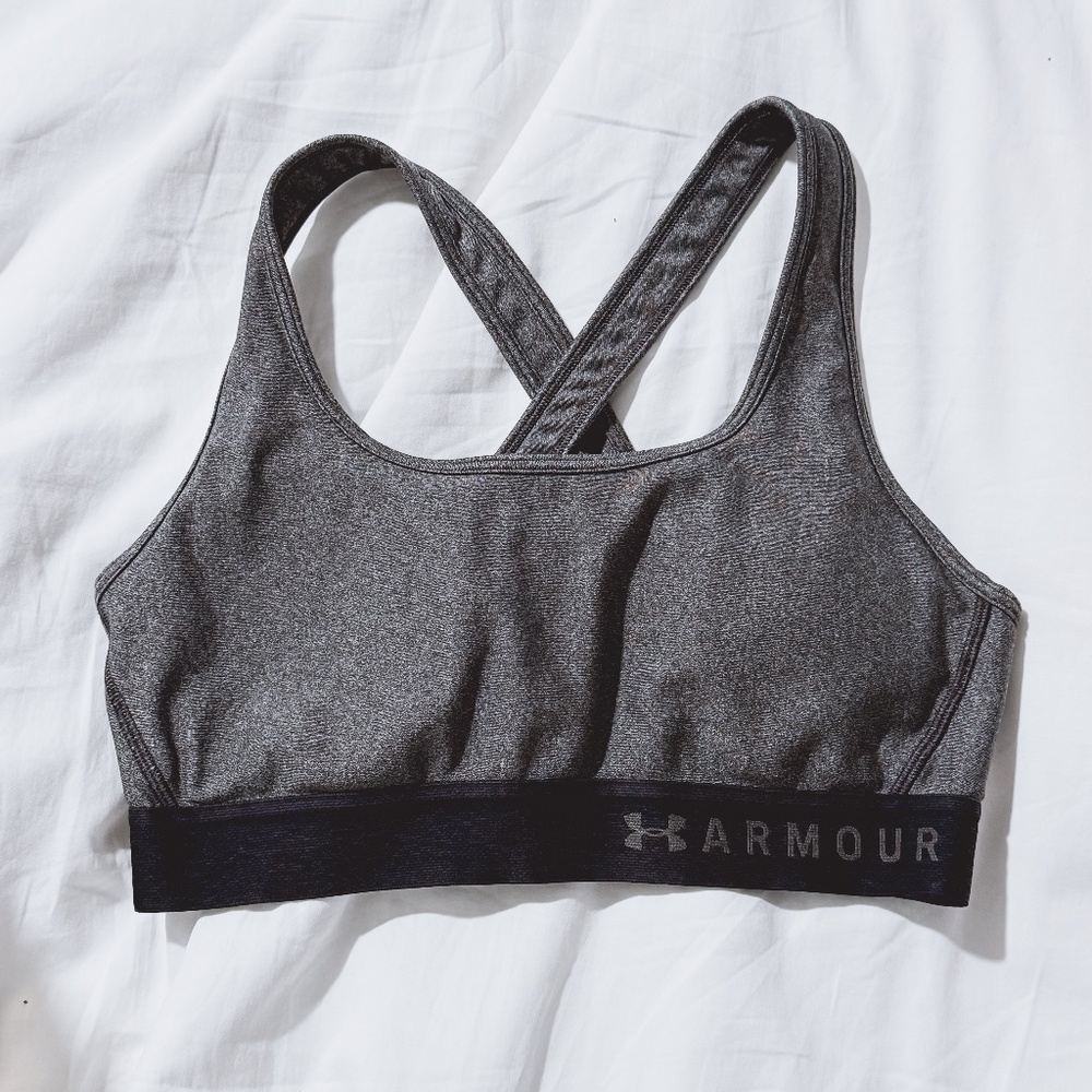 Under Armour Sports Bra in Gray